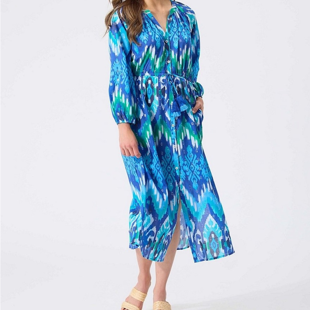 Tommy Bahama Cala Azure Coverup Shirt Dress